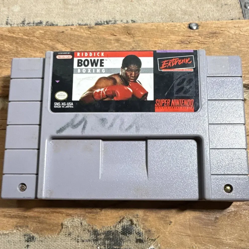 Extreme Entertainment Group Riddick Bowe Boxing (SUPER NES) Sports NTSC-U/C